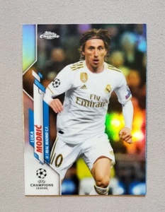 2019-20 Topps Chrome UCL Refractor Luka Modric #31 Real Madrid - Picture 1 of 4