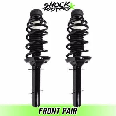 Front Pair Complete Struts Coil Springs for 1998-2010 Volkswagen Beetle Foto 1 de 4