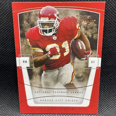 2004 Flair Priest Holmes #9 Chiefs - Image 1 of 2
