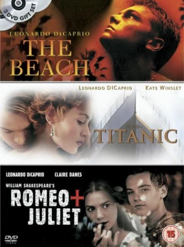 Titanic/The Beach/Romeo And Juliet DVD - (2003) - Image 1 of 1