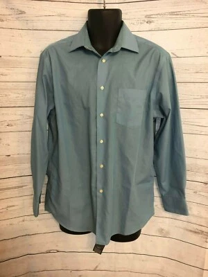 Camisa Covington sin arrugas/manchas para hombre con botones manga larga talla M 15-15 1/2  Foto 1 de 4