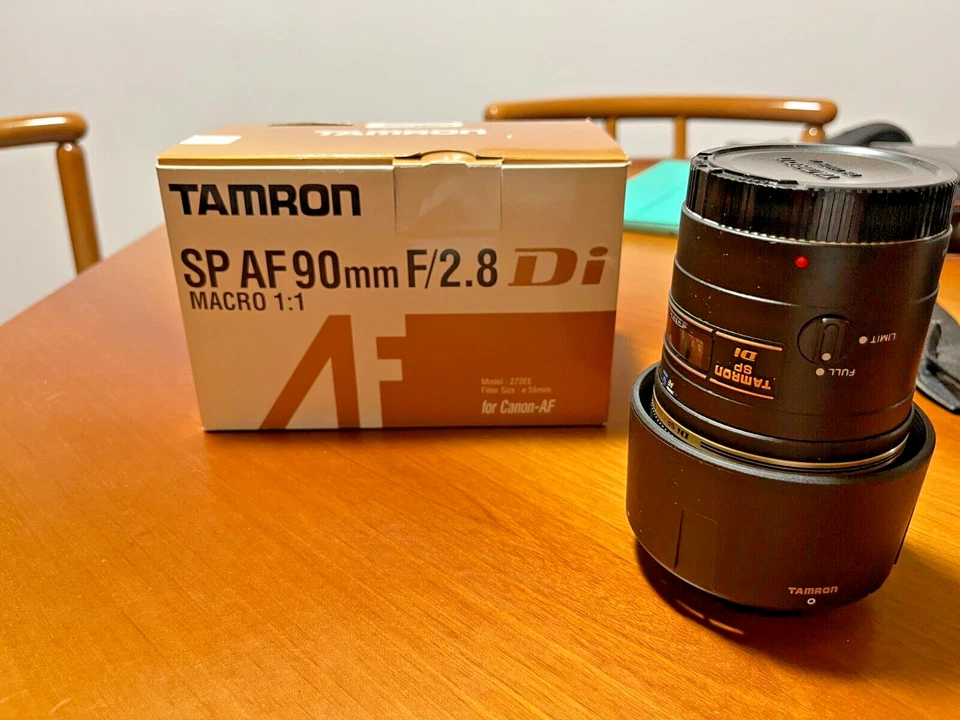 TAMRON SP 90MM F/2.8 MACRO PER CANON T-272EE - Immagine 1 di 4