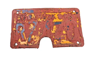 VINTAGE ANTIQUE 1953 TRUCK PA LICENSE PLATE R74Z0 GARAGE MAN CAVE DECOR - Picture 1 of 1