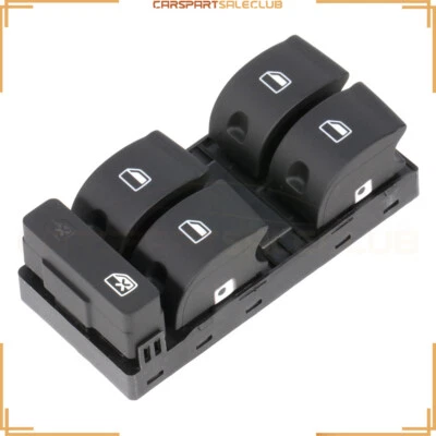 Interruptor de ventana eléctrica delantero izquierdo para Audi A4 Quattro 2002-2008 3,2 L S4 2002 2,7 L Foto 1 de 4