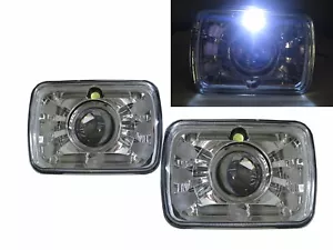 Champ 1979-1982 Hatchback 3D Projector Headlight Chrome V2 for PLYMOUTH LHD - Picture 1 of 6
