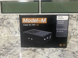 Model M Case for RPI 4B Ultimate Protection Heat Dissipation Case With RPI Fan - Picture 1 of 3