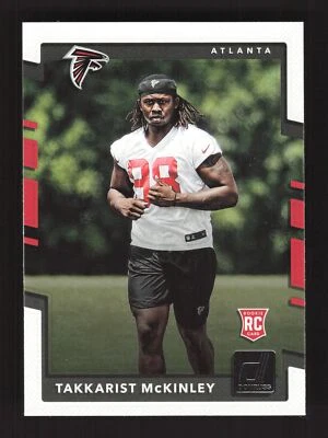 2017 Donruss Takkarist McKinley RC #400 Atlanta Falcons - Image 1 of 2