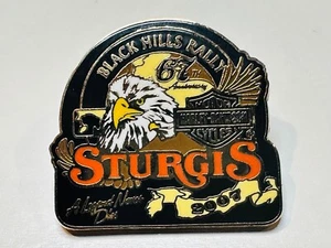 Original Harley Davidson MC Lapel Pin 67th Sturgis Rally 2007 Legend Never Dies - Picture 1 of 3