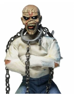 NECA IRON MAIDEN EDDIE PIECE OF MIND CLOTHED RETRO ACTION DOLL VINTAGE FIGURE - Immagine 1 di 4