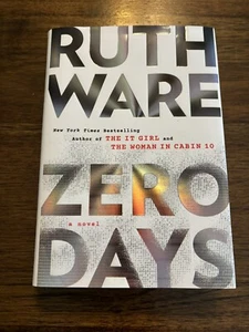 SIGNED Zero Days By Ruth Ware First Edition 1st Printing 2023 Hardcover - Picture 1 of 12