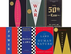 Robert Greene Set Completo 7 Libri Collezione Paperback, Inserzione Varianti - Foto 1 di 11