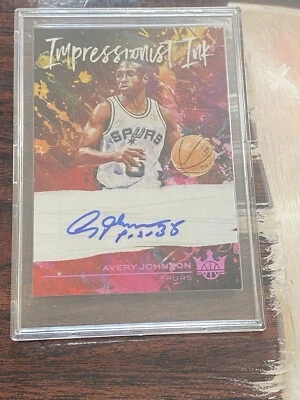Tinta impresionista Panini Court Kings Avery Johnson 2020-21 3/8 Foto 1 de 2