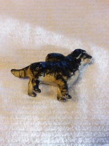 Antique Vtg Cast Iron Dime Store Blk Newfoundland Dog Penny Bank. - Picture 1 of 9