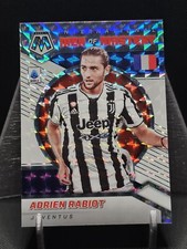 2021-22 Panini Mosaic Serie A Soccer IMOM White /25 Adrien Rabiot #20 Juventus