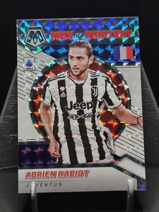 2021-22 Panini Mosaic Serie A Soccer IMOM White /25 Adrien Rabiot #20 Juventus - Picture 1 of 2