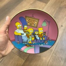 1991 The Simpsons A Family for the 90's Franklin Mint Porcelain Collectors Plate