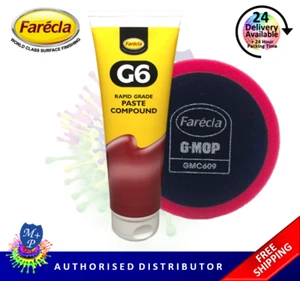 Tubo compuesto de grado rápido Farecla G6 + cabezal compuesto GMC606 GRATIS - Imagen 1 de 10