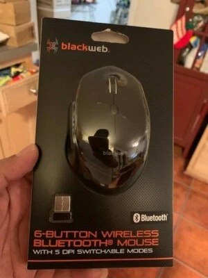 VARIETY OF BlackWeb 6-Button Wireless MODELS AND COLORS JUST PICK AND CHOOSE - Image 1 of 3