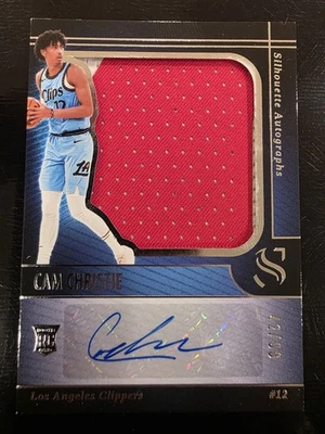 2024-25 Panini Silhouette autógrafos Cam Christie remendo de novato autografado/99 cortadores - Imagem 1 de 2