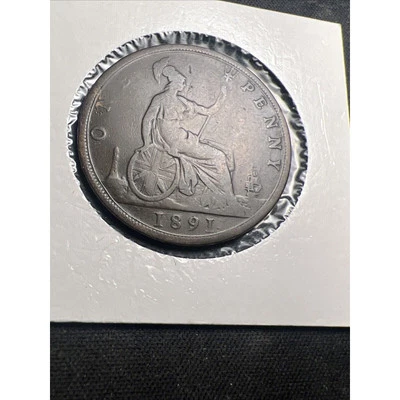 1891 Great Britain 1 Penny Z5130 - Image 1 of 2