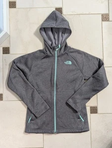 The North Face Girls Size Large Zip Front Hoodie Sweater - Picture 1 of 7
