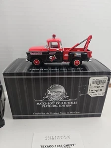 Matchbox Collectibles Platinum #92119 1955 Chevy Towing Truck "Texaco", boxed  - Picture 1 of 13