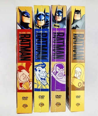Batman The Animated Series Complete Volumes 1 2 3 4 One Two Three Four DVD 1992 Foto 1 de 4