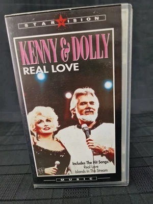 Kenny And Dolly Real Love VHS 1985 Concert Country Music Vintage Tape (B3) - Image 1 of 4