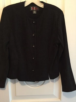 Женский R&K оригиналы черный эластичной поли длинным рукавом Топ размер 8P - Изображение 1 из 4