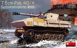 Miniart 1/35 7.5cm PaK 40/4 Selbstfahrlafette RSO # 35483 - Picture 1 of 1