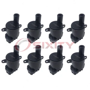 8 pc Hitachi Ignition Coils for 2002-2006 Cadillac Escalade EXT 6.0L V8 yl - Picture 1 of 5