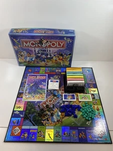 2001 Disney Monopoly Game by Parker Brothers 100% Complete Great Condition! - Picture 1 of 20