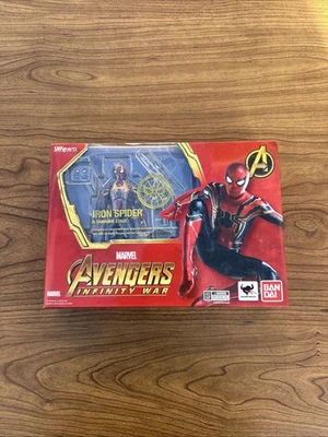 USADO Tamashii Avengers Infinity War - Iron Spider Man S.H. Figura Figuarts Foto 1 de 4