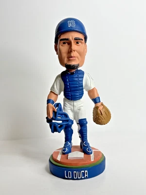 Bobblehead firmado por Paul Lo Duca 2003 SGA Los Angeles Dodgers PSA W27534 Foto 1 de 4