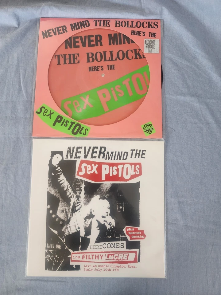 Sex Pistols - Never Mind The Bollocks Here's The Sex Pistols + Live Vinyl - Image 1 of 4