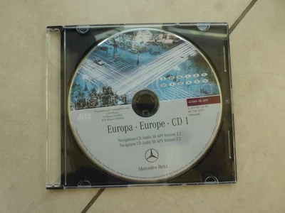 Original Mercedes Navigations CD 1 Audio 50 APS Europa 2.2 A2118276459 - Bild 1 von 2