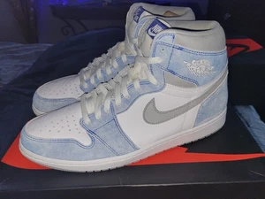 🔥 Air Jordan 1 Retro High OG "Hyper Royal" -Size 13 Worn Once -100% Authentic ✅ - Picture 1 of 11