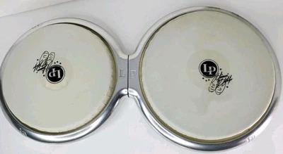 Bongos compactos de percusión latina de 7 1/2" y 8 5/8" - LP828 aluminio fundido Foto 1 de 4