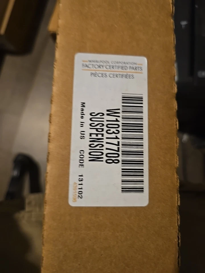 Varilla de suspensión Whirlpool W10317708 OEM nueva en caja envío rápido Foto 1 de 1