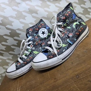 CONVERSE Chuck Taylor All Star Dinosaurs High Top Sneakers Kids Shoes Size 5.5  - Picture 1 of 5
