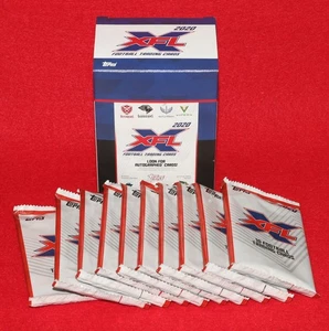 2020 Topps XFL Football Factory Blaster Box 100 Cards per Box - Picture 1 of 8