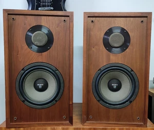 Sony SS-7100 Vintage Speakers & Covers * 50W * See Video * - Picture 1 of 23