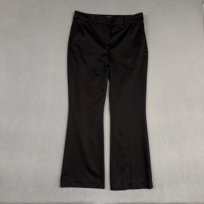 Pantalones de vestir Simply Vera Vera Wang para mujer 12 negros corte bota poliéster elástico  Foto 1 de 4