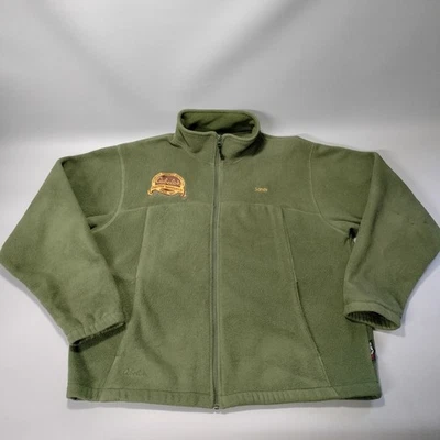 Chaqueta polar Cabela's Polartec Employee Appreciation verde cremallera completa para hombre talla L Foto 1 de 4