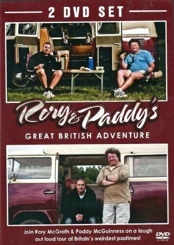 RORY & PADDY'S GREAT BRITISH ADVENTURE PADDY McGUINNESS UK 2 DISC DVD NEW SEALED - Image 1 of 1