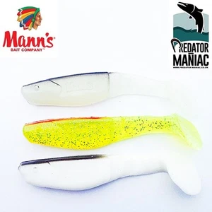 Hombre depredador copyto 3,5" (90 mm). Paquete de 3 señuelos. lucio, luciérnago, perca, bajo - Imagen 1 de 6