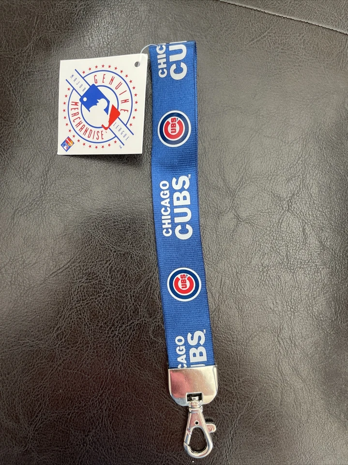 Chicago Cubs Lanyard Keychain - Detachable clip - 8 Inch - Image 1 of 4