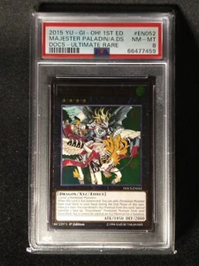 Majester Paladin, the Ascending Dracoslayer DOCS-EN052 1st Ultimate PSA 8 - Picture 1 of 2
