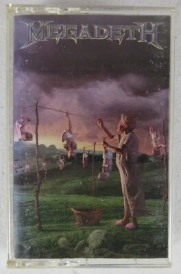 Megadeth Cassette Youthanasia 1994 Capitol Records - Image 1 of 4