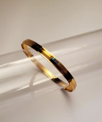 Brazalete de latón para hombre Punjabi Sikh Kada estilo #10 Foto 1 de 4